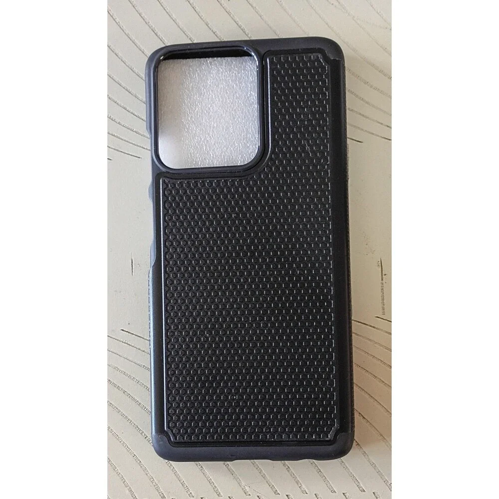 Moto G 2025 Black Textured Back Case Cover Phone Case